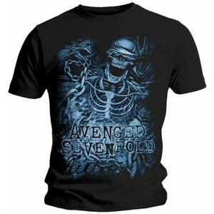 Avenged Sevenfold Tričko Chained Skeleton Unisex Black 2XL vyobraziť