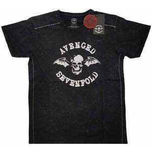 Avenged Sevenfold Tričko Logo Unisex Black S vyobraziť