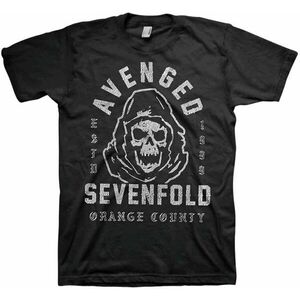 Avenged Sevenfold Tričko So Grim Orange County Unisex Black M vyobraziť