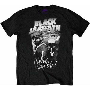 Black Sabbath Tričko Never Say Die Unisex Black 2XL vyobraziť