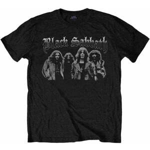 Black Sabbath Tričko Greyscale Group Unisex Black 2XL vyobraziť