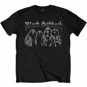 Black Sabbath Tričko Greyscale Group Unisex Black M vyobraziť