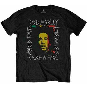 Bob Marley Tričko Rasta Scratch Unisex Black 2XL vyobraziť