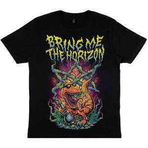 Bring Me The Horizon Tričko Smoking Dinosaur Unisex Black 2XL vyobraziť