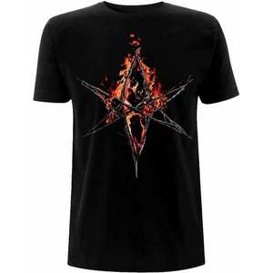 Bring Me The Horizon Tričko Flaming Hex Unisex Black 2XL vyobraziť