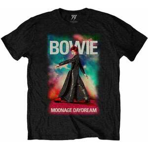 David Bowie Tričko Moonage 11 Fade Unisex Black 2XL vyobraziť