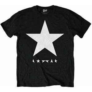 David Bowie Tričko Blackstar (White Star on Black) Unisex Black 2XL vyobraziť