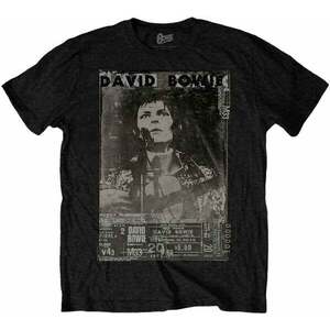 David Bowie Tričko Ziggy Unisex Black 2XL vyobraziť