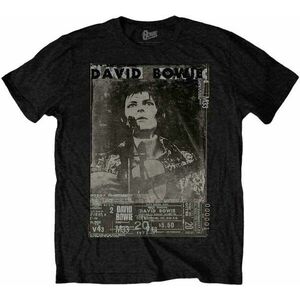 David Bowie Tričko Ziggy Unisex Black M vyobraziť