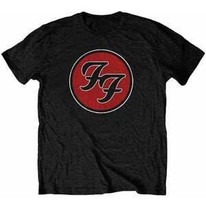 Foo Fighters Tričko FF Logo Unisex Black 2XL vyobraziť