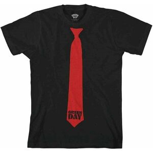 Green Day Tričko Tie Unisex Black L vyobraziť