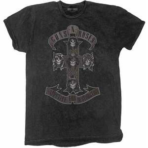 Guns N' Roses Tričko Monochrome Cross Unisex Dip-Dye on Black 2XL vyobraziť