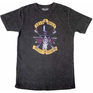 Guns N' Roses Tričko Appetite Washed Unisex Dip-Dye on Black 2XL vyobraziť