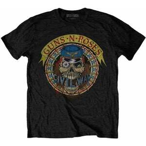 Guns N' Roses Tričko Skull Circle Unisex Black 2XL vyobraziť