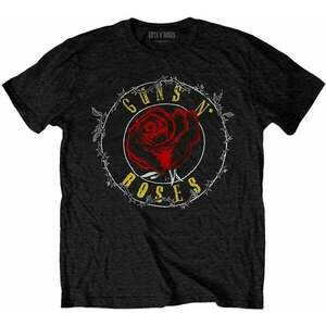 Guns N' Roses Tričko Rose Circle Paradise City Unisex Black 2XL vyobraziť