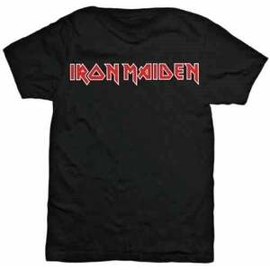 Iron Maiden Tričko Logo Unisex Black 2XL vyobraziť