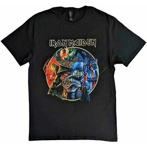 Iron Maiden Tričko The Future Past Tour '23 Circle Art Unisex Black 2XL vyobraziť