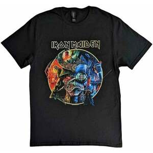 Iron Maiden Tričko The Future Past Tour '23 Circle Art Unisex Black XL vyobraziť