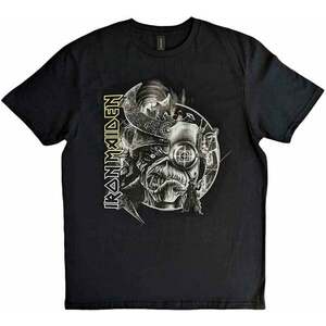 Iron Maiden Tričko The Future Past Tour '23 Greyscale Unisex Black 2XL vyobraziť