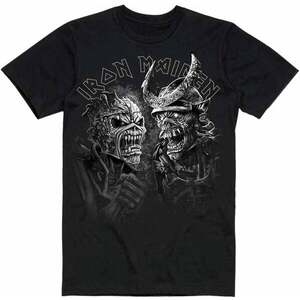 Iron Maiden Tričko Senjutsu Large Grayscale Heads Unisex Black XL vyobraziť