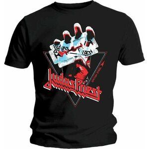 Judas Priest Tričko British Steel Hand Triangle Unisex Black 2XL vyobraziť