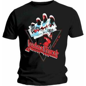 Judas Priest Tričko British Steel Hand Triangle Unisex Black M vyobraziť