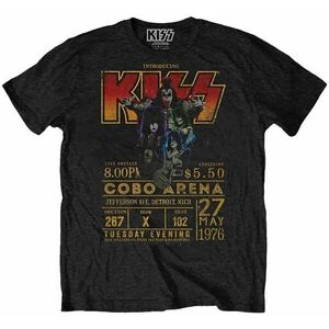 Kiss Tričko Cobo Arena '76 Unisex Black M vyobraziť