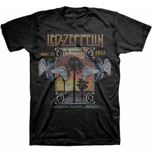 Led Zeppelin Tričko Inglewood Unisex Black 2XL vyobraziť