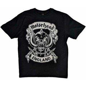 Motörhead Tričko Crossed Swords England Crest Unisex Black 2XL vyobraziť