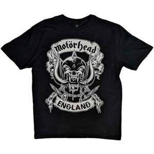 Motörhead Tričko Crossed Swords England Crest Unisex Black XL vyobraziť