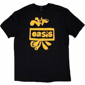 Oasis Tričko Drawn Logo Unisex Black 2XL vyobraziť