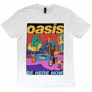 Oasis Tričko Be Here Now Illustration Unisex White L vyobraziť