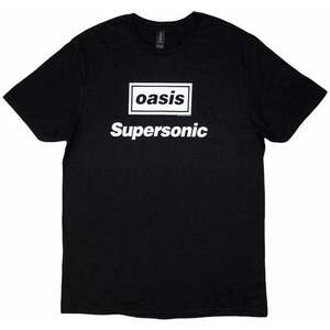 Oasis Tričko Supersonic Title Unisex Black 2XL vyobraziť