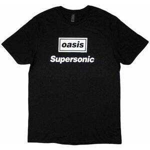 Oasis Tričko Supersonic Title Unisex Black S vyobraziť