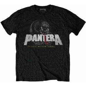 Pantera Tričko Snake Logo Unisex Black 2XL vyobraziť