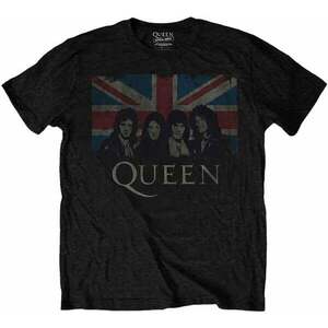 Queen Tričko Vintage Union Jack Unisex Black XL vyobraziť