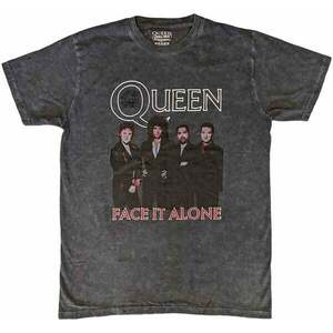 Queen Tričko Face it Alone Band Unisex Black 2XL vyobraziť