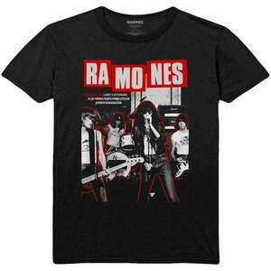 Ramones Tričko Barcelona Unisex Black 2XL vyobraziť