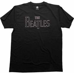 The Beatles Tričko Drop T Embroidered Unisex Black 2XL vyobraziť