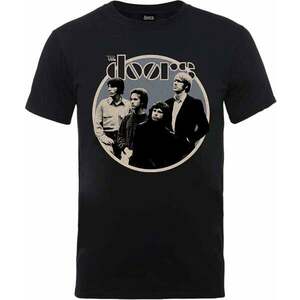 The Doors Tričko Retro Circle Unisex Black XL vyobraziť