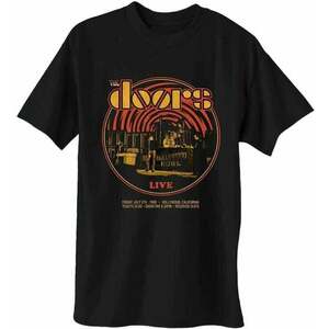 The Doors Tričko 68 Retro Circle Unisex Black XL vyobraziť