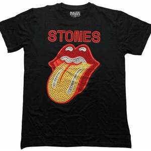 The Rolling Stones Tričko Dia Tongue Unisex Black 2XL vyobraziť