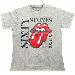 The Rolling Stones Tričko Sixty Vertical Unisex Grey 2XL vyobraziť