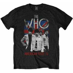 The Who Tričko American Tour '79 Unisex Black 2XL vyobraziť