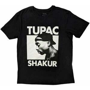 2Pac Tričko Eyes Closed Unisex Black 2XL vyobraziť