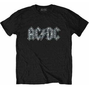 AC/DC Tričko Logo Unisex Black 2XL vyobraziť