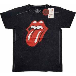 The Rolling Stones Tričko Classic Tongue (Wash Collection) Unisex Black 2XL vyobraziť