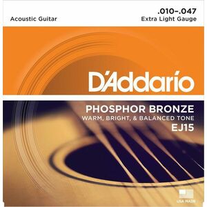 D'Addario EJ15 Struny pre akustickú gitaru vyobraziť