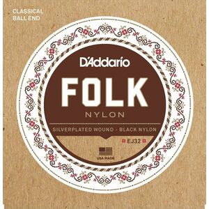 D'Addario EJ32 Nylonové struny pre klasickú gitaru vyobraziť