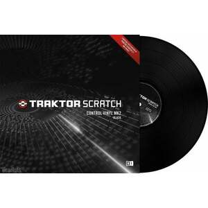 Native Instruments Traktor Scratch Control Vinyl MK2 DVS/Timecode Black vyobraziť